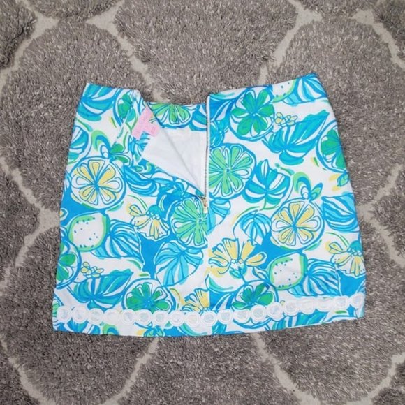 SOLD Lilly Pulitzer Sweet  Sour Marigold Skorts Sz - Picture 7 of 14